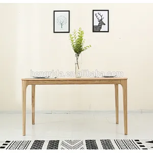 Rectangle solid wood modern oak Dining Table