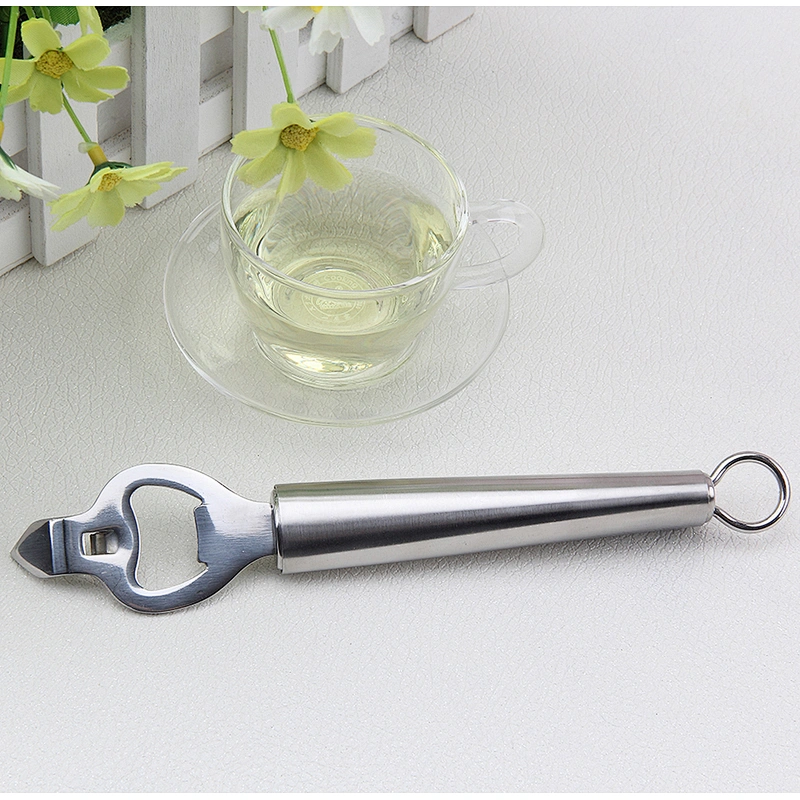 Durable Stainless Steel Bottle Opener With Wood Handle