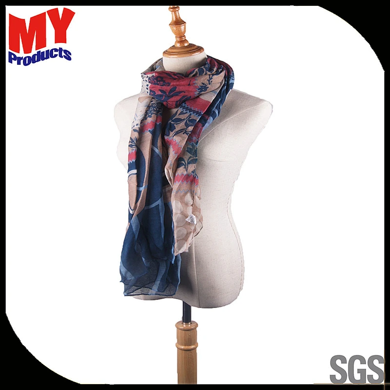 New arrival hot sales cheap simple design womens scarf