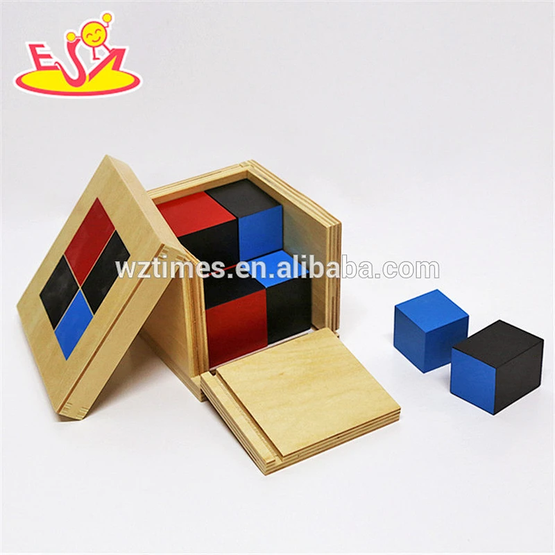 2018 New design preschool blocks wooden montessori teaching materials W12F014
