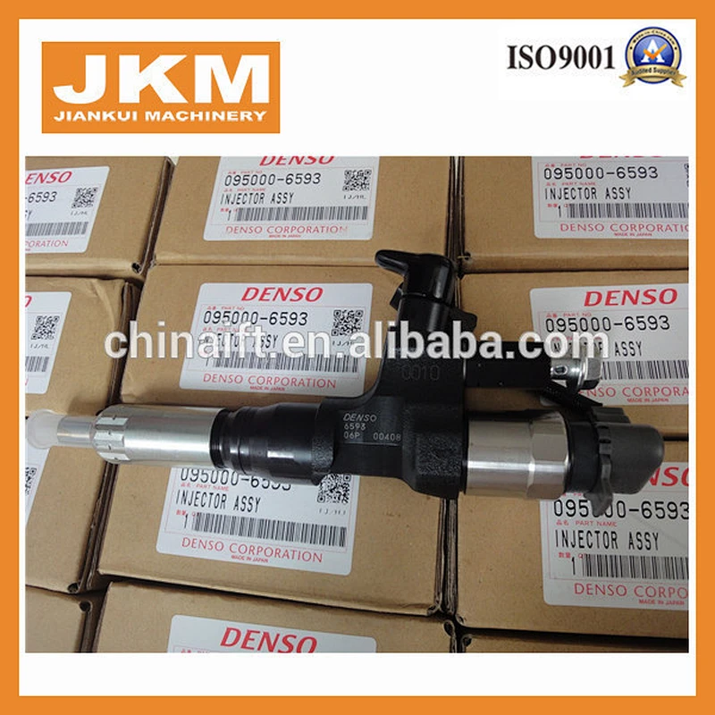 genuine J08E J05E engine injectors 095000-6593 VH239101430A for sale