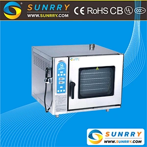 Deck Oven With Steam Professional Baking Ovens Steam 6 Trays Steaming Baking Oven (SY-CV6B SUNRRY)