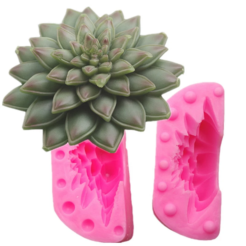 Gem flower Soap molds silicone Candle mold aroma stone Fower decoration silicone mould