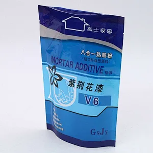 Green PE bag cooked rubber powder packaging industry use