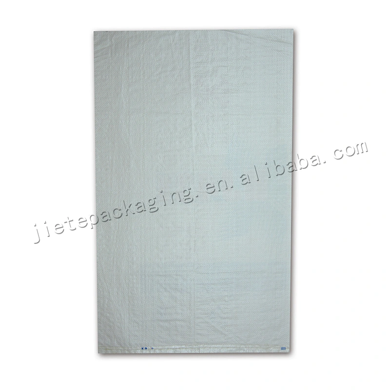 Bopp laminated plain white PP Woven Bag Sack for 20kg sand,bopp laminated pp wall putty bag