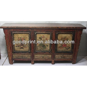 Old Ship Solid Reclaimed Wood & Wooden Antique Style Ancient Furniture of Sofa