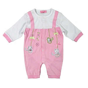 Shopping clothes cotton bodysuit baby ruffle romper