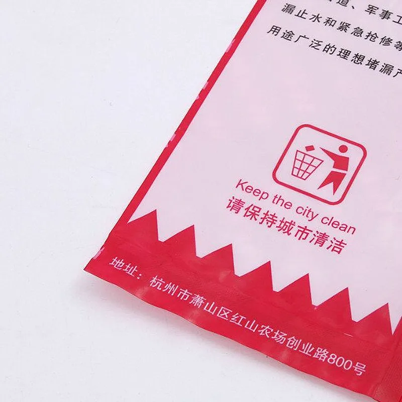 Red PE bags are used to seal the king's packaging