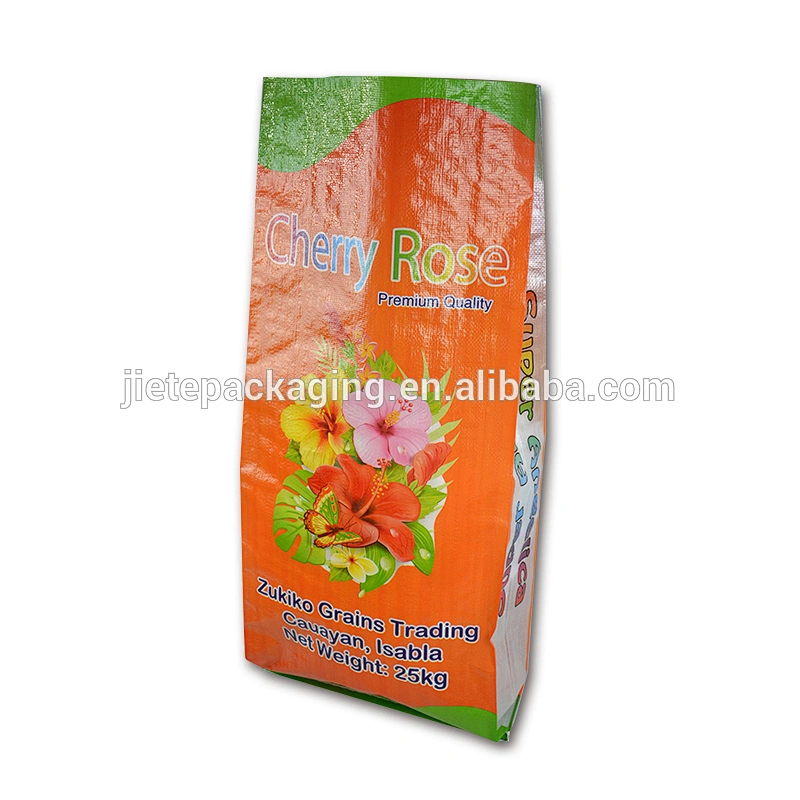 empty cherry rose rice, flour bag for sale 25kg 10kg