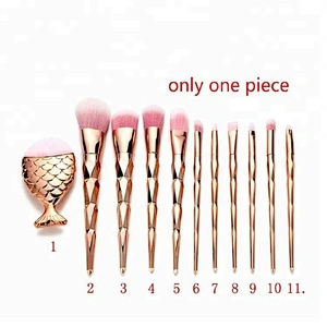 Best Rose Gold Diamond 11pcs Makeup Brush Set