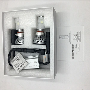 car accessory L8 led head lamp for cars led lamps 9012 7000 lumen led Headlight