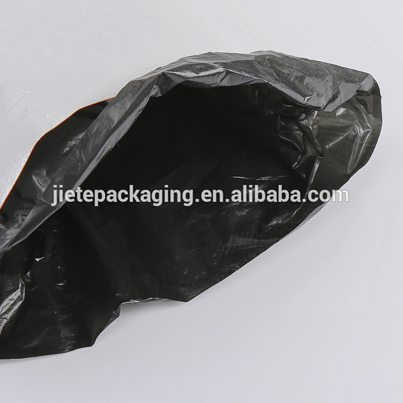 40kg fertilizer bag with liner edge piping pp woven bag packaging for fertilizer, feed, flour, cement