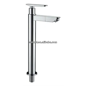 New Design Brass Zinc Alloy Handle Ceramic Spool Single Lever Kitchen Bathroom Basin Cold Water Tap