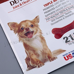 Factory supply 170g vacuum plastic dog feed packaging bag