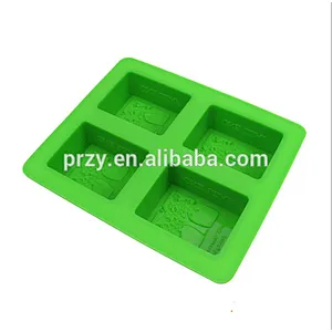 Tree stamp square soap mold,handmade square soap molds