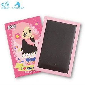 80*53mm size carton magnetic sticker tinplate metal fridge magnet