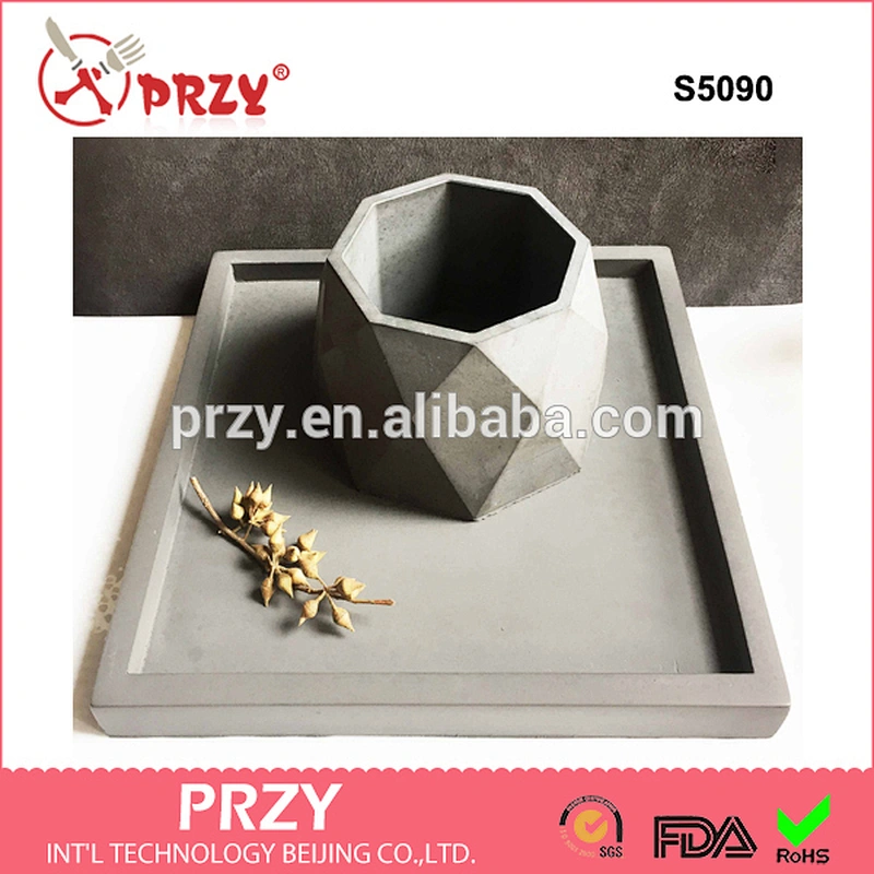 S5090 Geometric pots silicone mold concrete mold vase silicone molds