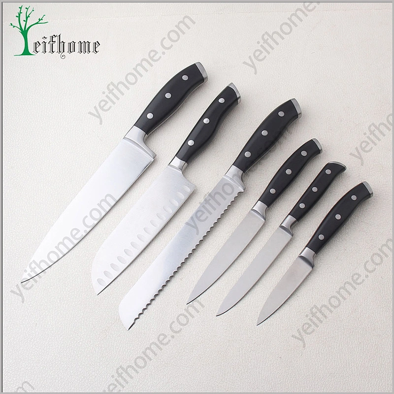 5 Piece kitchen knife block set kitchen knife sets