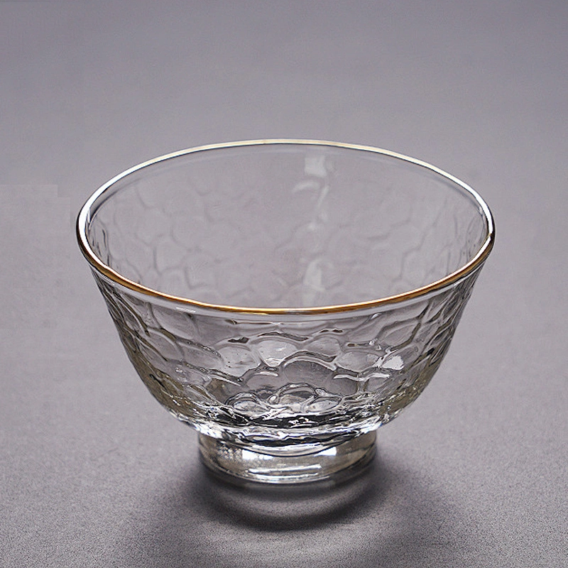 Handmade Glass Tea Cup with Handle Double Wall Glass Coffee Tea Beer Glass Cup