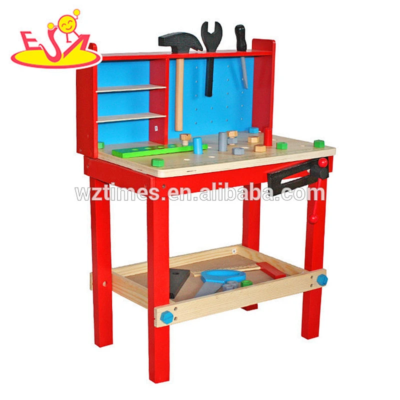 hottest sale kids wooden tool play set for wholesale W03D044