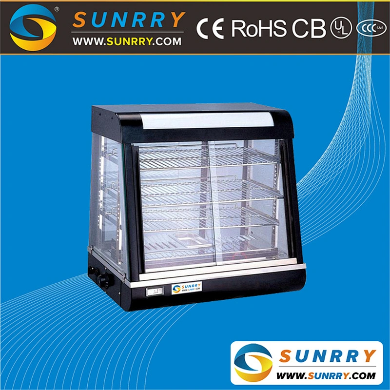 Guangzhou counter top stainless steel buffet display chafing dish glass food display warmer for catering