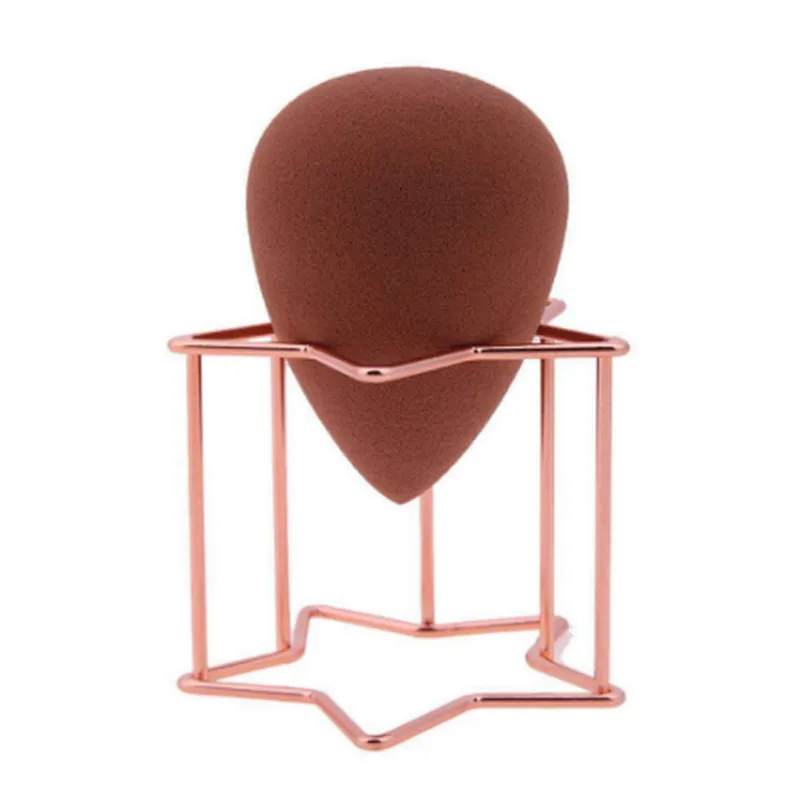 professional star sponge holder stand egg powder puff storage rack dryer makeup sponge holder
