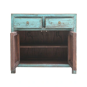 beijing chinese antique shining distressed cabinet living room furniture