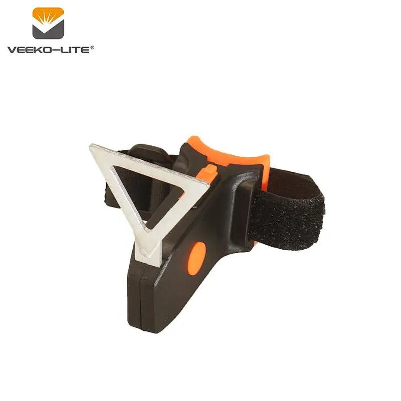 Seatpost Bicycle Light Triangle Warning  Light USB Rechargeable 2018