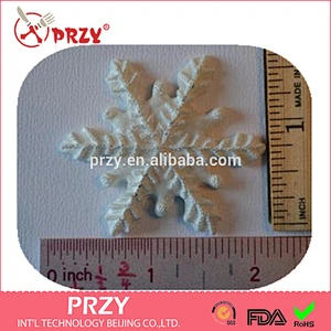 F3056 PRZY Snowflake Silicone Rubber Silicone Findant Mold
