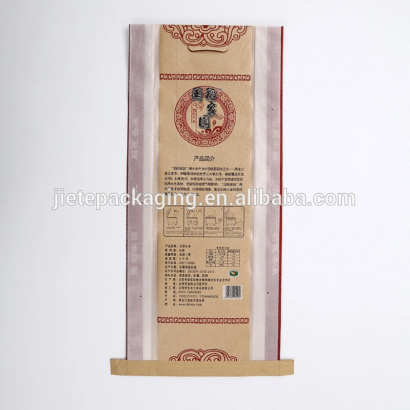 PP woven fabric bag packing 10kg 25kg grain, basmati rice, corn for sale