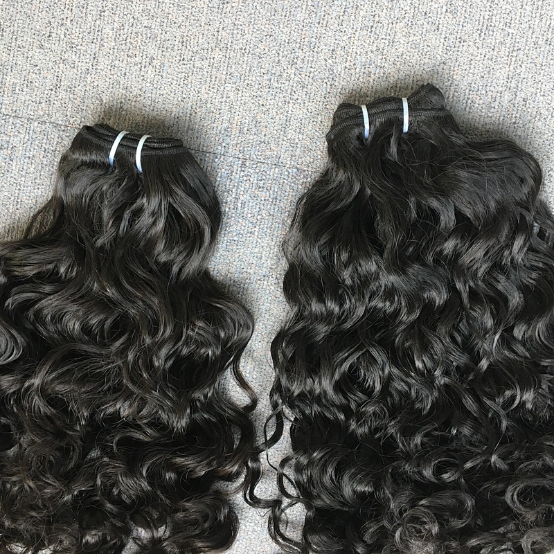 The best selling style southeast asian hair wholesale human hair raw indian temple hair directly from india