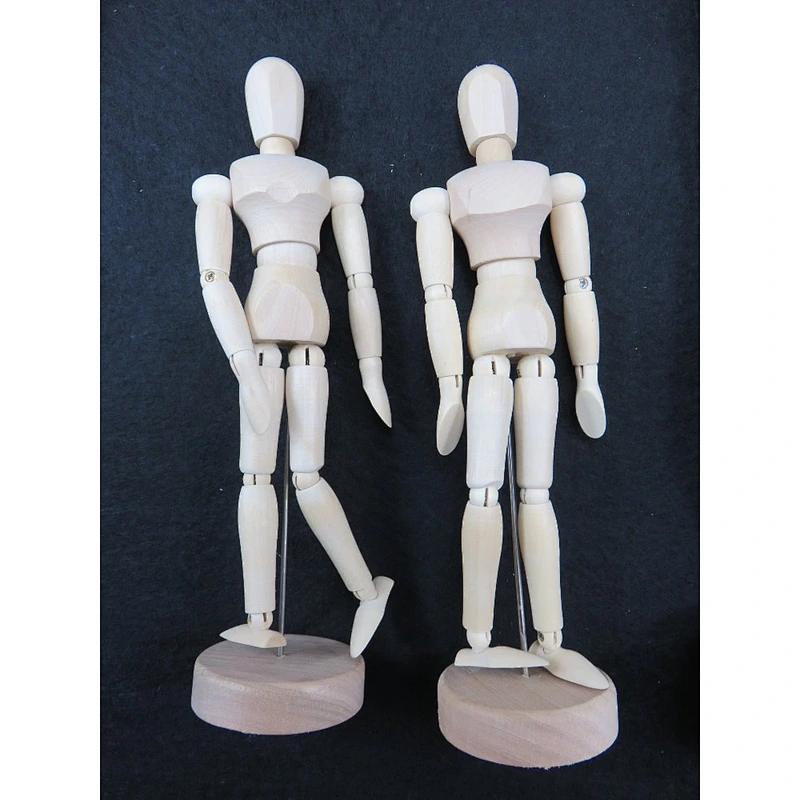 Custom Adjustable Robot Style Model Hand-made Wood Craft