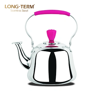 L21080502 Chinese Commercial Stainless Steel Tea Pot With Tea Strainer
