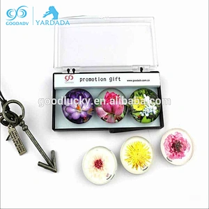 Wholesale clear glass Christmas gifts heart shape promotion glass fridge magnet