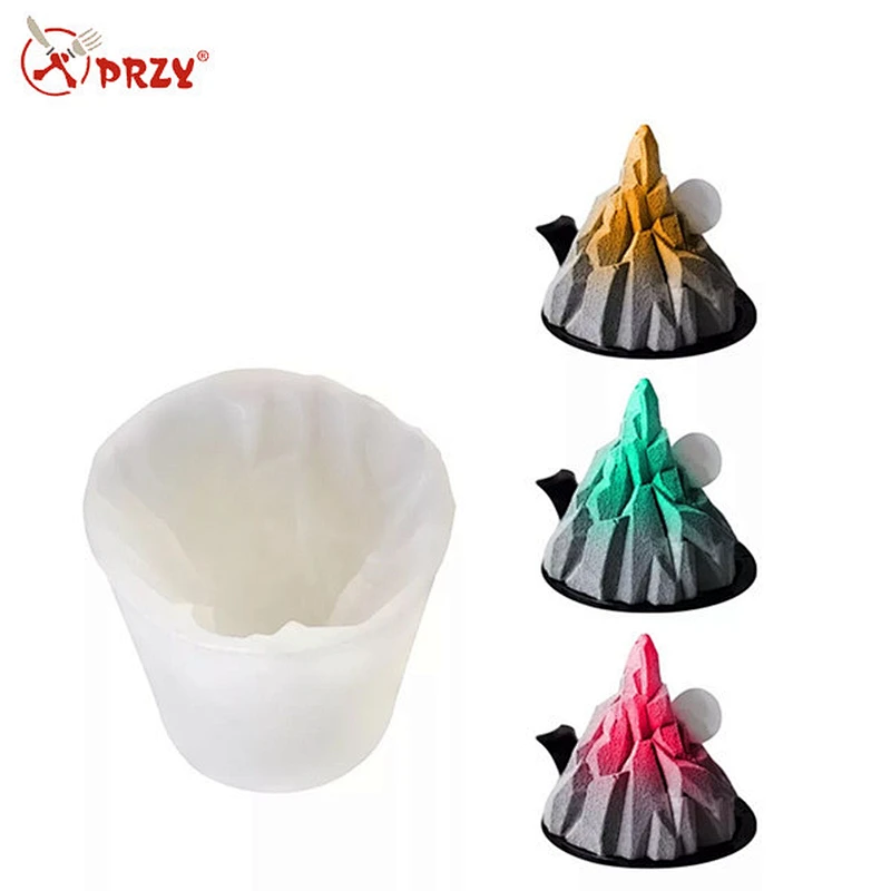 Torch,volcano shape silicone mold for soap making