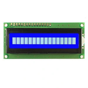 Blue Display COB 16x1 Character LCD Module Single LIne White Backlight