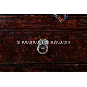 2017 wholesale china furniture antique curio furniture solid wood cabinet