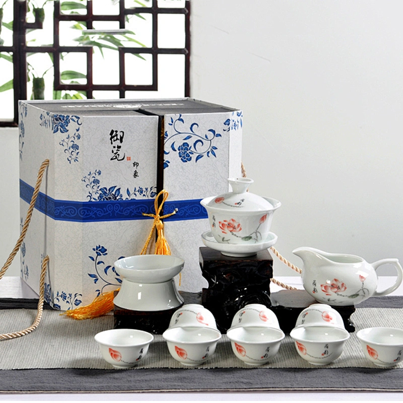 One pot+eight cups in Chaozhou clay ceramic teapot 2019