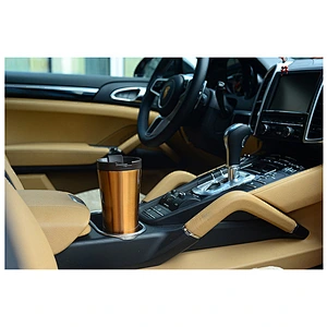 Wholesale Customized Logo Couple Coffee Cup Double Wall Vacuum Flask Stainless Steel Car Insulation Cup