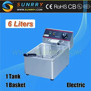 High Quality Commercial Round Fryer Electric Deep Fryers for Cashew Nut Fryer