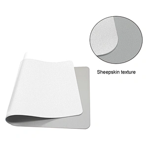 Good Quality Custom Large Double side PU Leather Mouse Pad Desk Writing Mat, Big Mouse Pad