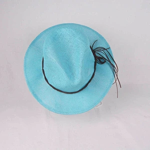 Wholesale vintage classic wide brim faux wool felt fedora men woman panama hat