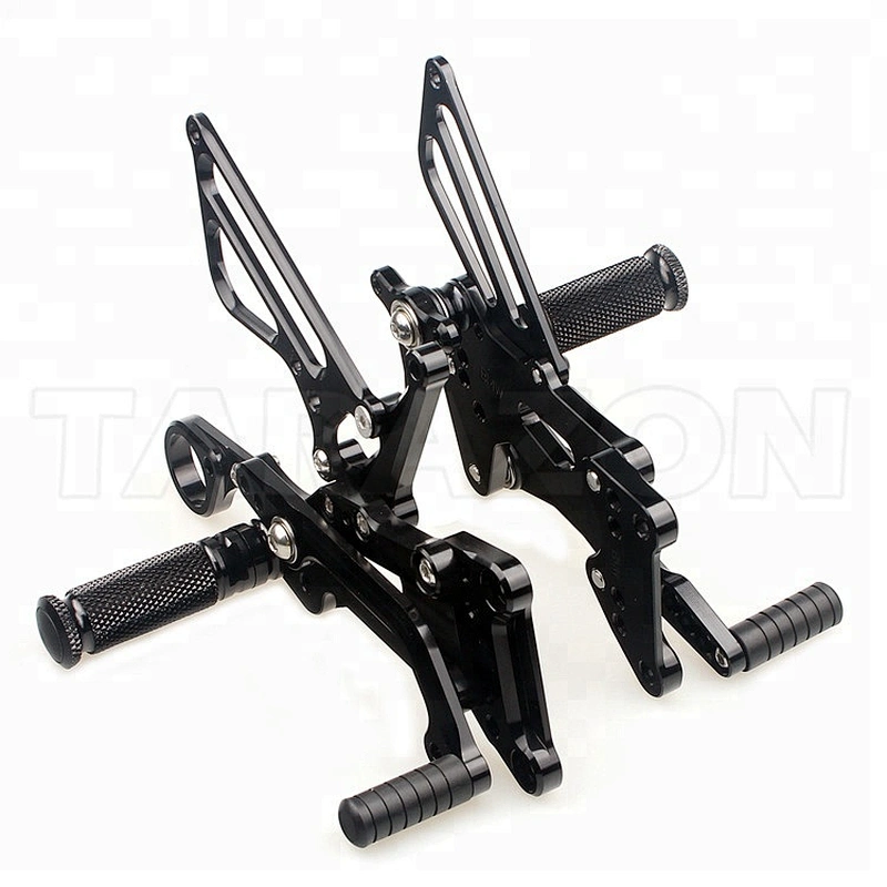 Top quality stunning aluminum adjustable rear sets for BMW