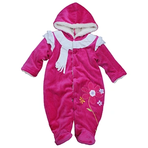 Newborn baby long sleeve romper hooded clothes outlets
