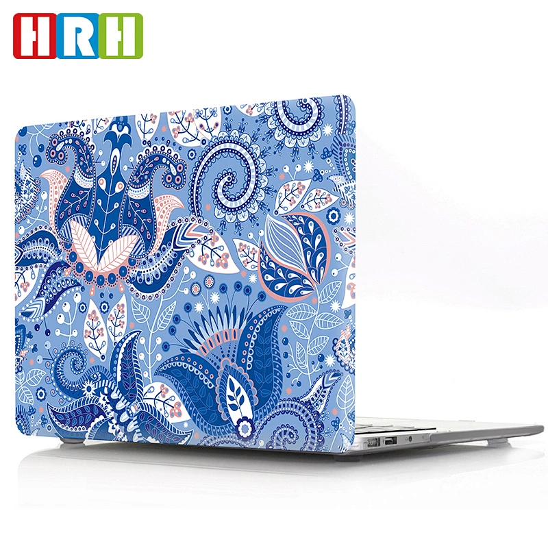 Paisley Flower pattern custom hard laptop case hard shell laptop case for macbook air 13 15 Touch Bar