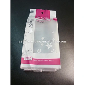 Customized waterproof plastic PE bags for flower bath