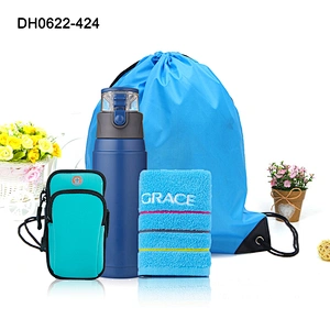 High quality bounce vacuum flask with arm bag for running man