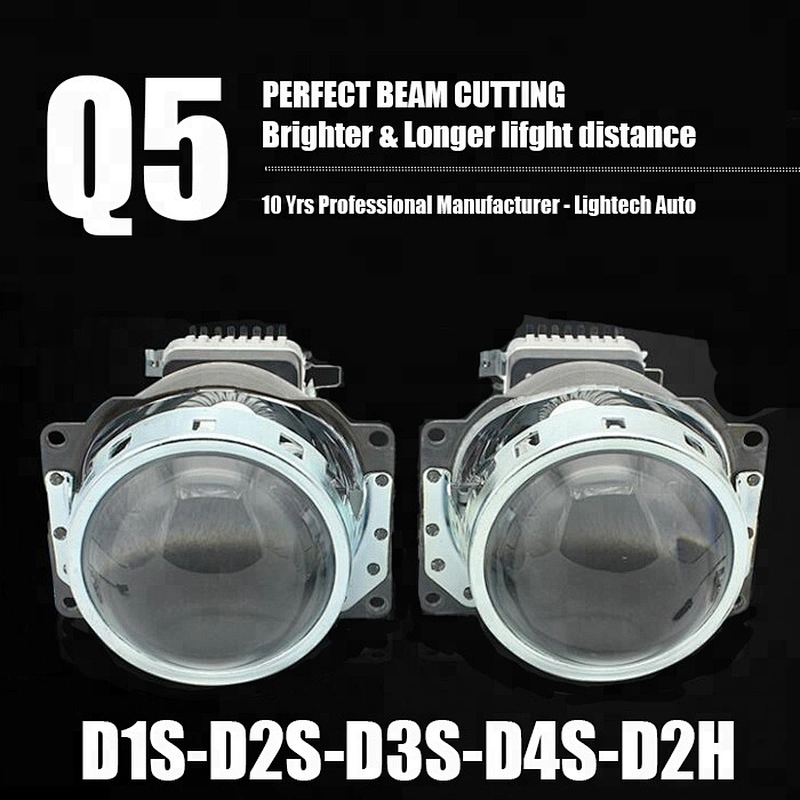 Lightech Q5 Bi Xenon D1S D2S D3S D4S D2H LED HID Mini projector Lamp