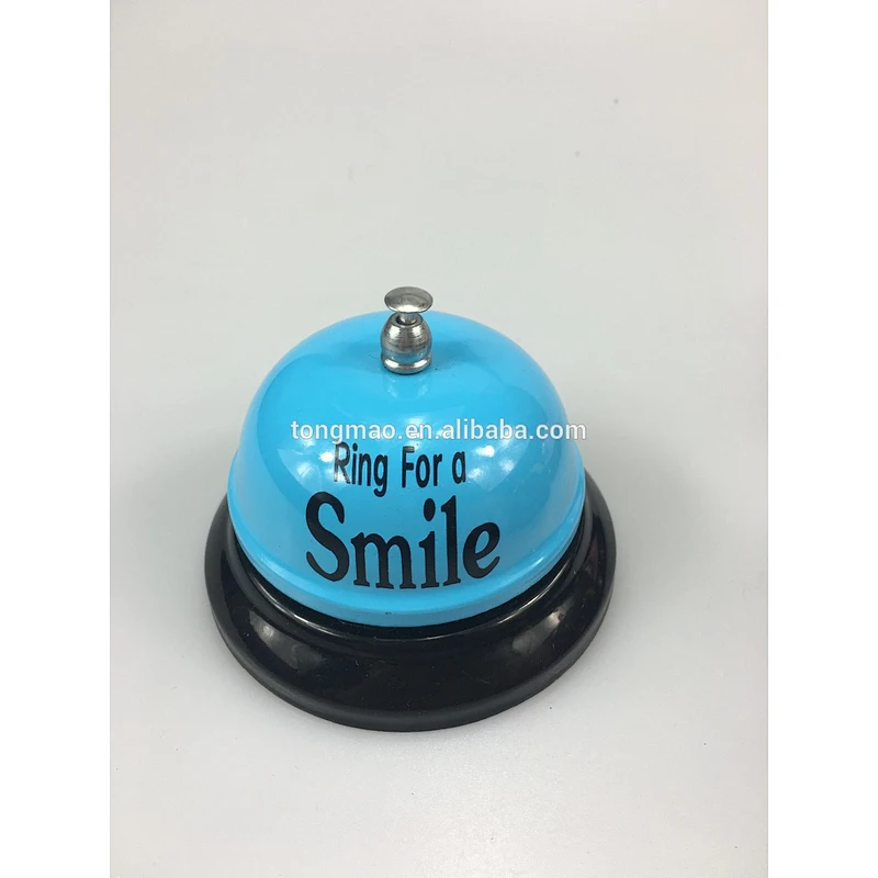 Excellent quality best-selling colorfull logo-making desktop call bell, table bell,dinner bell
