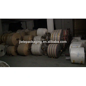 Manufacture plastic fabric pp woven tubular roll for rice,flour,sugar,fertilizer,sand,cement,chemical packaging